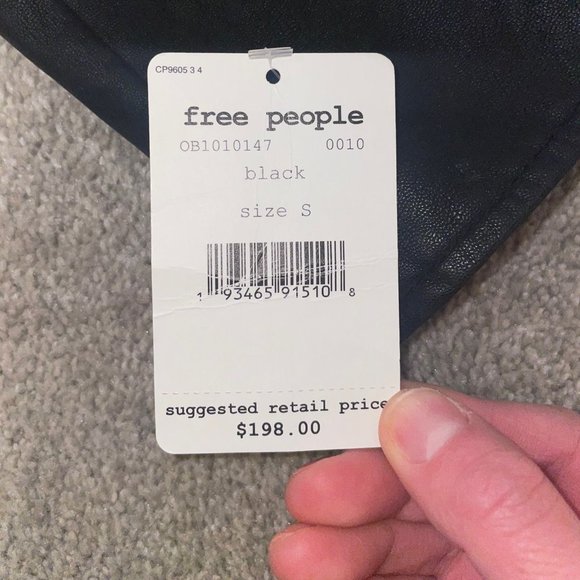 Free People Small Black Jacket - NEW WITH TAGS - Picture 4 of 4